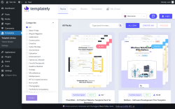 Page screenshot: Templately