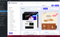 Page screenshot: Templately