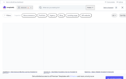 Page screenshot: Templately &lsaquo; Test site &mdash; WordPress