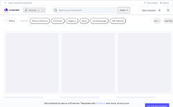 Page screenshot: Templately