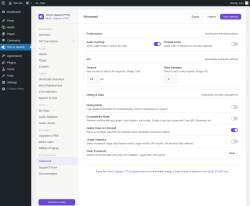 Page screenshot: Text to Speech &rarr; Advanced