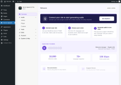 Page screenshot: Text to Speech