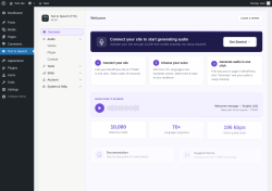Page screenshot: Text to Speech