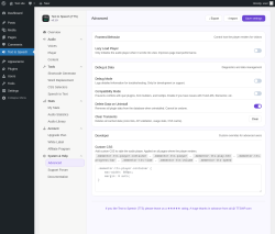 Page screenshot: Text to Speech &rarr; Advanced