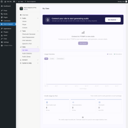 Page screenshot: Text to Speech &rarr; My Stats
