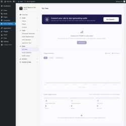 Page screenshot: Text to Speech &rarr; My Stats
