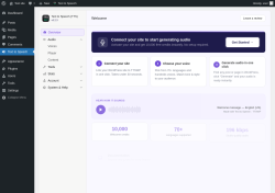 Page screenshot: Text to Speech