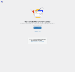 Page screenshot: Events → Setup Guide