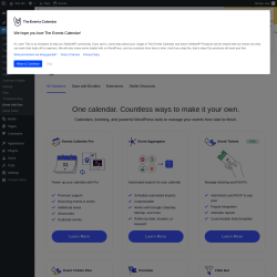 Page screenshot: Events → Event Add-Ons