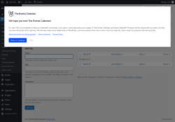 Page screenshot: Events → Tags