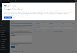Page screenshot: Events &rarr; Tags
