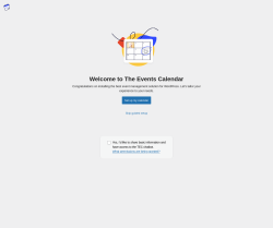 Page screenshot: Events