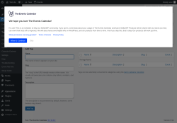 Page screenshot: Events &rarr; Tags