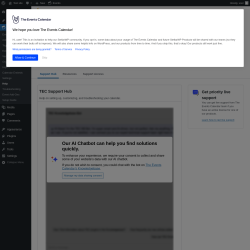 Page screenshot: Events &rarr; Help