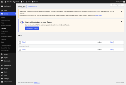 Page screenshot: Events &rarr; Venues