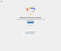 Page screenshot: Events &rarr; Event Categories