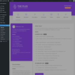 Page screenshot: The Plus Settings