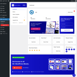 Page screenshot: Nexter Blocks