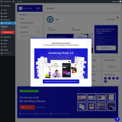 Page screenshot: Nexter Blocks