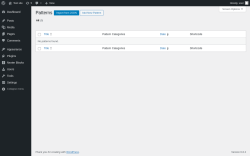 Page screenshot: Nexter Blocks → Patterns