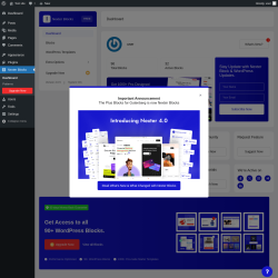Page screenshot: Nexter Blocks
