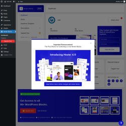 Page screenshot: Nexter Blocks