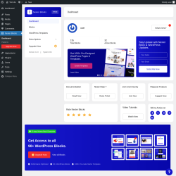 Page screenshot: Nexter Blocks