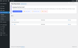 Page screenshot: The Post Grid