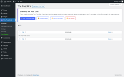Page screenshot: The Post Grid