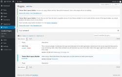 Page screenshot: Plugins &lsaquo; Test site &mdash; WordPress
