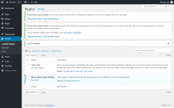 Page screenshot: Plugins &lsaquo; Test site &mdash; WordPress