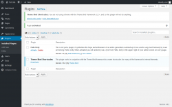 Page screenshot: Plugins &lsaquo; Test site &mdash; WordPress