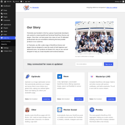 Page screenshot: Orbit Fox &rarr; About Us