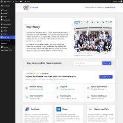 Page screenshot: Orbit Fox &rarr; About Us