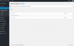 Page screenshot: Store Locations