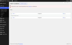 Page screenshot: Store Locations