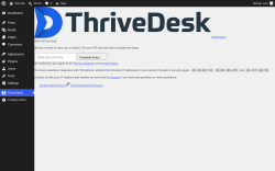 Page screenshot: ThriveDesk