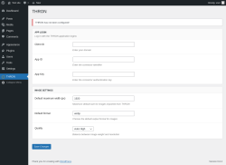 Page screenshot: THRON