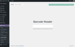 Page screenshot: Tickera → Barcode Reader