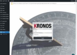 Page screenshot: Kronos