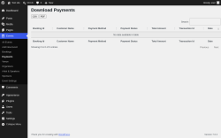 Page screenshot: Events &rarr; Payments