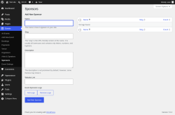 Page screenshot: Events &rarr; Sponsors