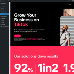Page screenshot: TikTok