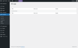 Page screenshot: Shortlinks &rarr; Logs