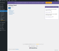 Page screenshot: Shortlinks &rarr; Settings