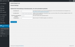 Page screenshot: tivents Products Feed