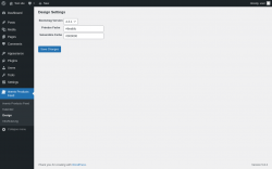 Page screenshot: tivents Products Feed &rarr; Design