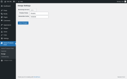 Page screenshot: tivents Products Feed &rarr; Design