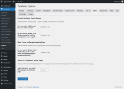 Page screenshot: Toocheke &rarr; Options &rarr; Series