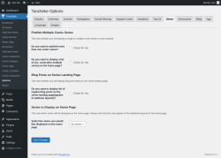 Page screenshot: Toocheke &rarr; Options &rarr; Series